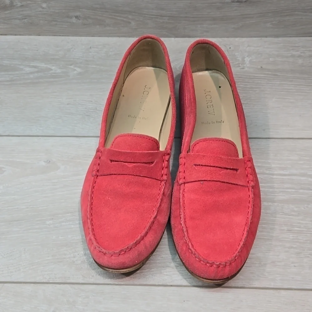 J.Crew Women Italy Oxford Loafer Slip on shoes sz 10 - Picture 3 of 11